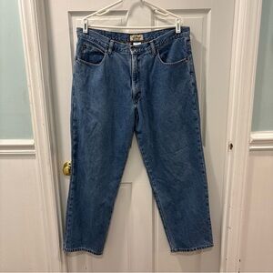 Vtg. L.L. Bean Men’s Flannel Lined Jeans Size 38x30 Medium Wash Straight Warm